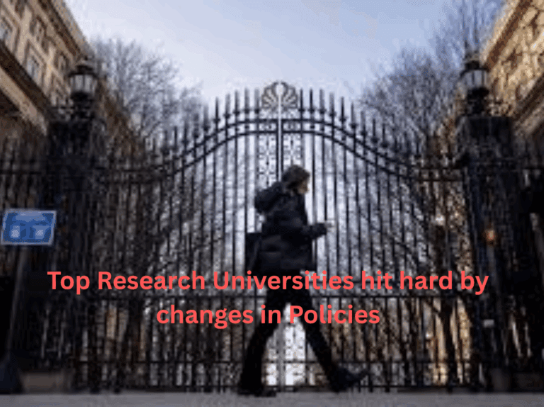 Changes in policies affecting higher education